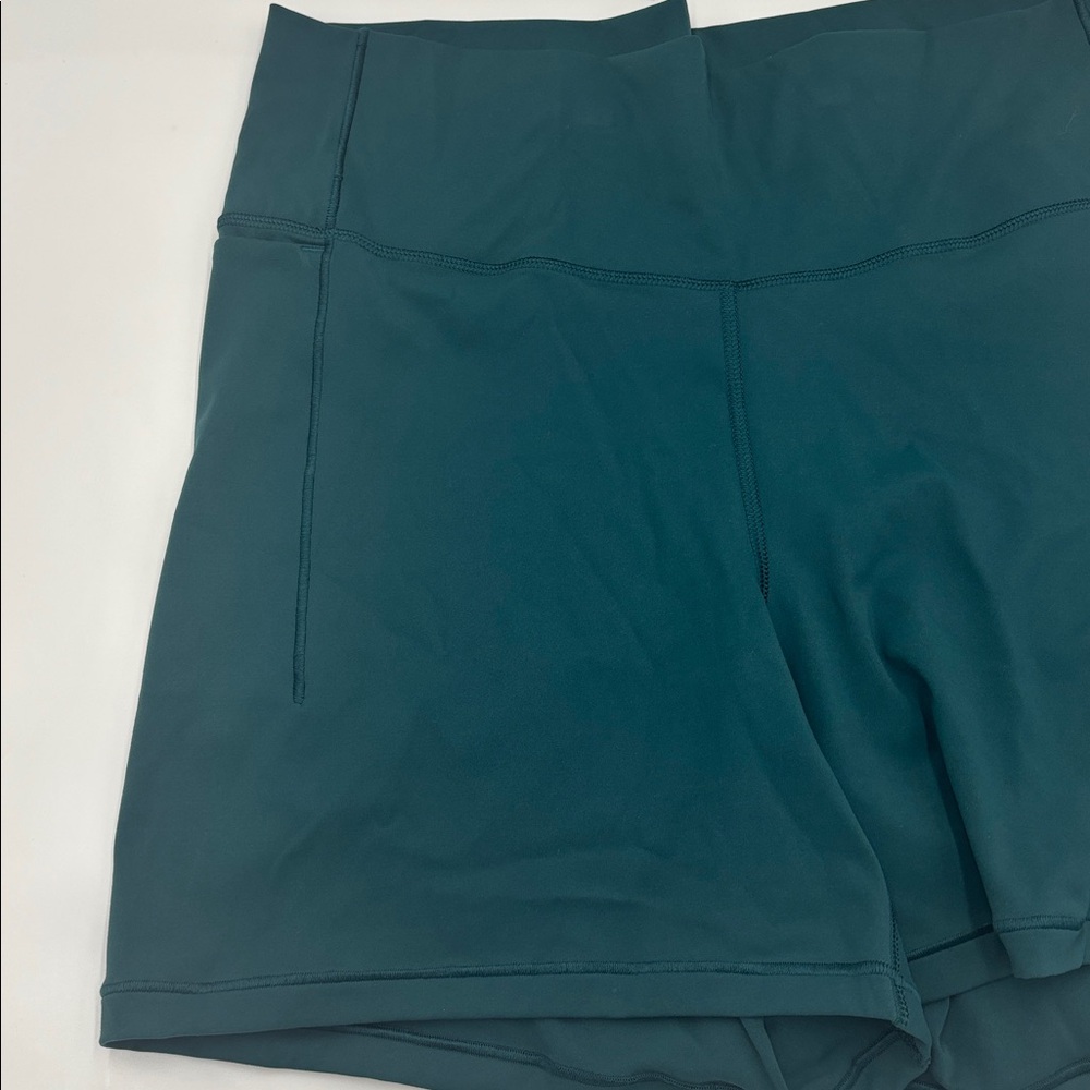 CALIA Inspire 5” Bike Shorts in Sea Green - Picture 3 of 8